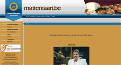 Desktop Screenshot of mattentaart.be